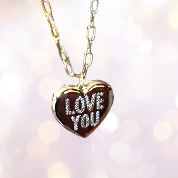 Photo FRASIER STERLING Love You Locket Chain Necklace Charm Romantic Memory Gift - Picture 13 of 15